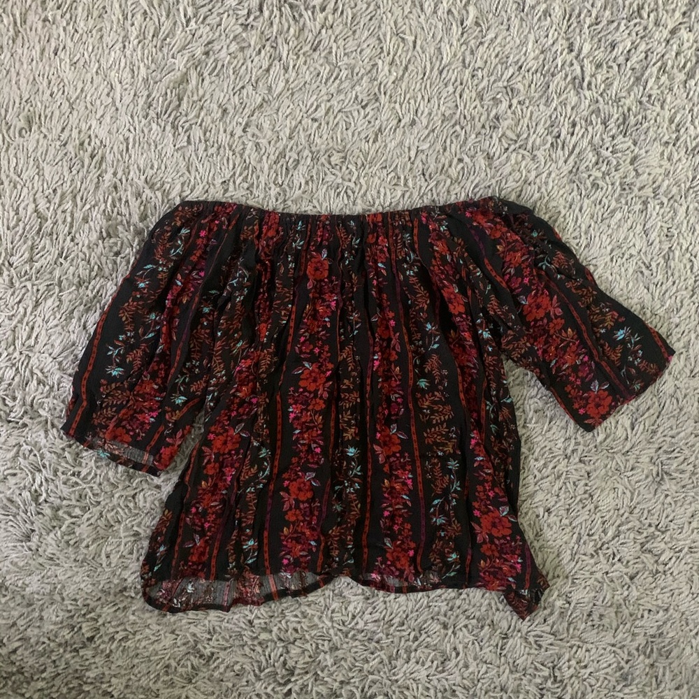 Volcom off the shoulder top
